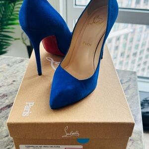 Christian Louboutin Royal Blue Heels